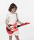 Guitare électronique lumineuse avec lunettes et micro miraculous Rouge 6 - vertbaudet enfant 