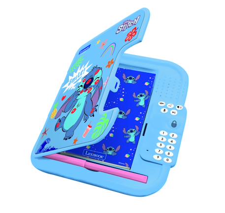 Journal intime électronique Stitch avec coffre-fort, stylo, carnet inclus, interactif, Effets sonores MULTICOLORE 3 - vertbaudet enfant 