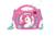 Lecteur cd portable avec 2 microphones coloris licorne MULTICOLORE 1 - vertbaudet enfant 