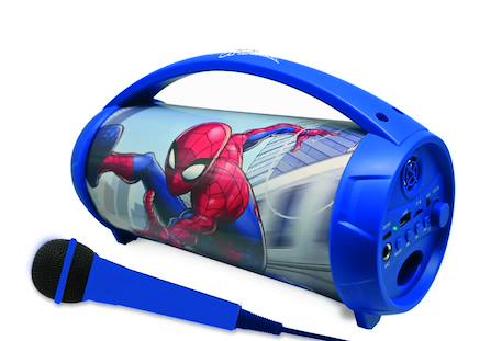Enceinte bluetooth lumineuse avec micro spider-man MULTICOLORE 2 - vertbaudet enfant 
