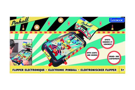 Flipper électronique de table Bleu 4 - vertbaudet enfant 