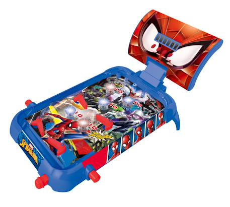 Flipper électronique de table spiderman Bleu 1 - vertbaudet enfant 