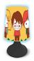 Mini lampe de chevet veilleuse sans fil harry potter Beige 2 - vertbaudet enfant 