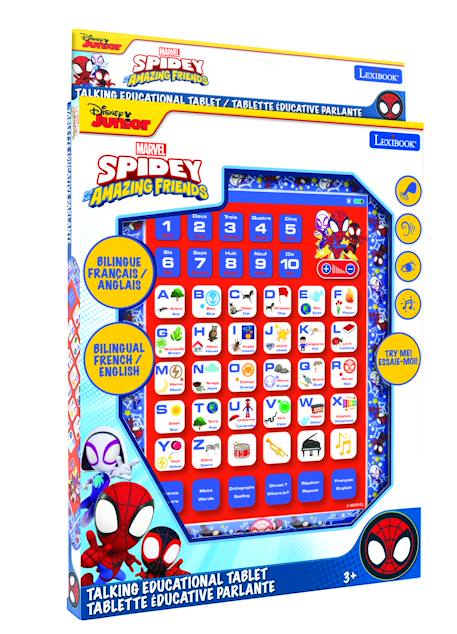 Tablette éducative bilingue spidey en français et en anglais MULTICOLORE 4 - vertbaudet enfant 