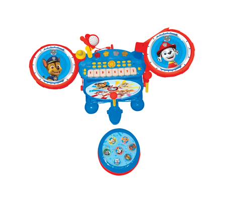 Batterie lumineuse complète 3-en-1 Mon rock band Pat Patrouille - clavier 8 touches, micro inclus Bleu 4 - vertbaudet enfant 