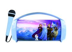 Jouet-Enceinte bluetooth lumineuse avec micro la reine des neiges