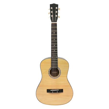 Guitare acoustique en bois avec housse de transport Beige 1 - vertbaudet enfant 