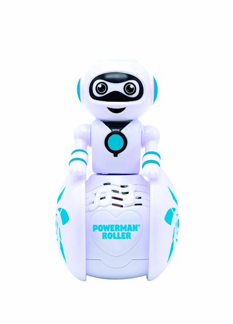 Powerman® roller - mini robot culbuto Blanc 1 - vertbaudet enfant 