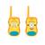 Talkies-walkies les minions portée 200m MULTICOLORE 1 - vertbaudet enfant 