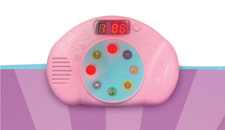 Tapis de danse électronique bluetooth et lumineux gabby et la maison magique Rose 4 - vertbaudet enfant 
