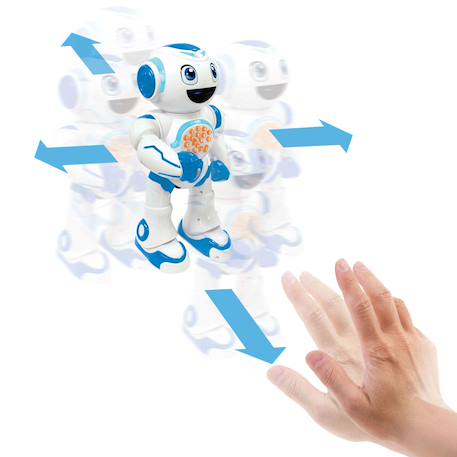 Powerman star robot interactif télécommandé (français) Programmable, 10 000 histoires Blanc 2 - vertbaudet enfant 