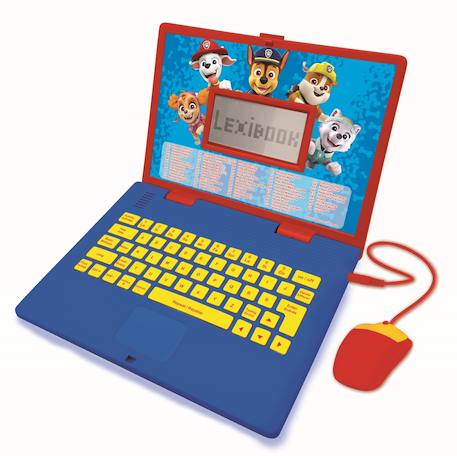 Ordinateur portable éducatif bilingue la pat patrouille (fr/en) MULTICOLORE 1 - vertbaudet enfant 