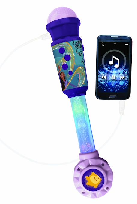 Microphone wish avec tube lumineux et enceinte MULTICOLORE 2 - vertbaudet enfant 
