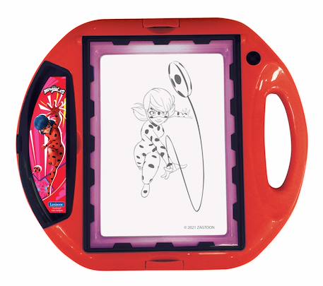 Projecteur à dessin miraculous avec modèles et tampons Rouge 4 - vertbaudet enfant 