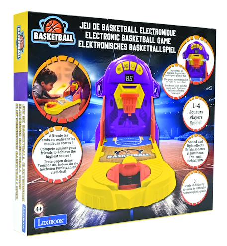 Jeu de basketball électronique avec effets lumineux et sonores Violet 4 - vertbaudet enfant 