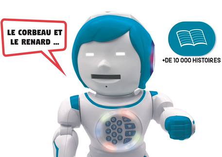 Powerman kid mon robot ludo-educatif bilingue (français/anglais) avec télécommande, programmable, dance, musique Blanc 5 - vertbaudet enfant 