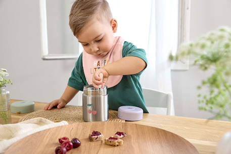 Boîte à repas isotherme happy fruits Multi-coloured+Vert 5 - vertbaudet enfant 