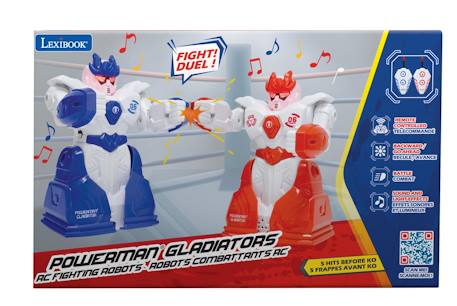 Powerman gladiator robots combattants avec télécommande Bleu 5 - vertbaudet enfant 