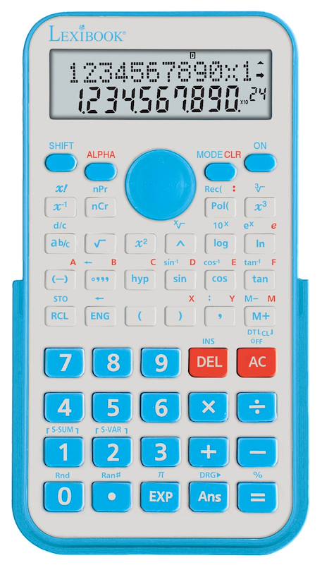 Fille-Accessoires-Fourniture scolaire-Calculette-Calculatrice scientifique 240 fonctions