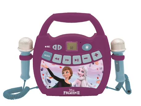 Enceinte bluetooth la reine des neiges avec micros MULTICOLORE 1 - vertbaudet enfant 