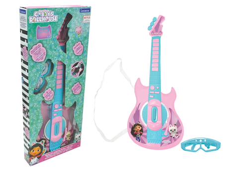 Guitare électronique lumineuse avec lunettes et micro gabby et la maison magique Rose 2 - vertbaudet enfant 