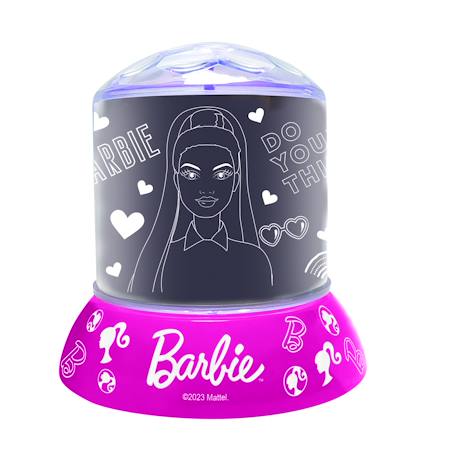 Veilleuse avec projection et effets sonores barbie Rose 1 - vertbaudet enfant 