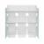 Meuble de rangement pour enfant avec 9 casiers - tobias - mdf décor bois naturel, 64x295x60cm Blanc+Naturel+Vert céladon 14 - vertbaudet enfant 