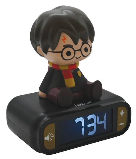 Réveil avec veilleuse harry potter en 3d MULTICOLORE 2 - vertbaudet enfant 