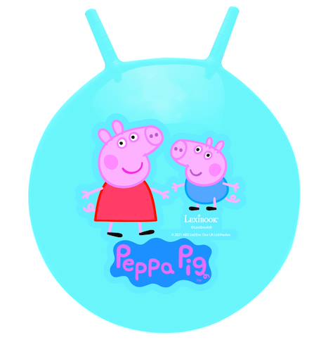 Balle sauteuse gonflable peppa pig Bleu 1 - vertbaudet enfant 