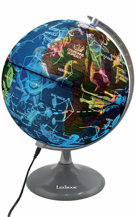 Globe jour et nuit lumineux (français) Noir 3 - vertbaudet enfant 