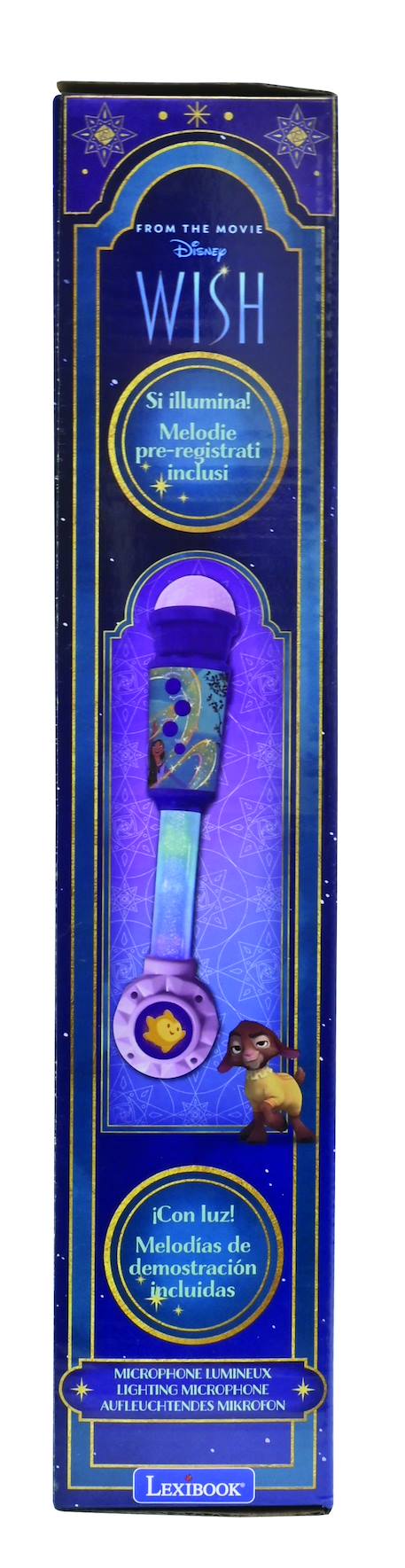 Microphone wish avec tube lumineux et enceinte MULTICOLORE 6 - vertbaudet enfant 