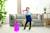 Enceinte bluetooth lumineuse rose avec micro Blanc 5 - vertbaudet enfant 