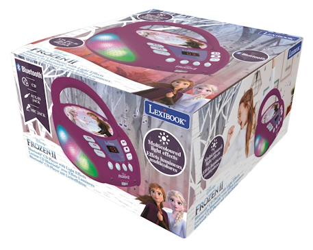 Lecteur cd bluetooth la reine des neiges MULTICOLORE 4 - vertbaudet enfant 