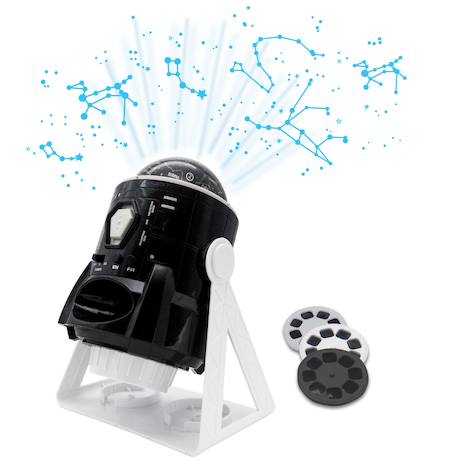 Projecteur planetarium 360° bilingue carte des constellations et livret pédagogique (français/anglais) Noir 4 - vertbaudet enfant 
