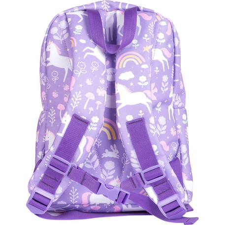 Sac à dos bébé rêves de licorne Bleu, jaune, rouge+Bleu, rose, rouge+Marron, orange+Rose+Rose, blanc, rouge+Rose, bleu, jaune+Vert+Vert d'eau, orange, marron+Vert, jaune, gris+Violet, blanc, rose 49 - vertbaudet enfant 