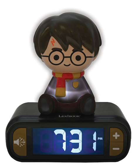 Réveil avec veilleuse harry potter en 3d MULTICOLORE 1 - vertbaudet enfant 
