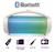 Enceinte bluetooth lumineuse avec micro iparty MULTICOLORE 2 - vertbaudet enfant 