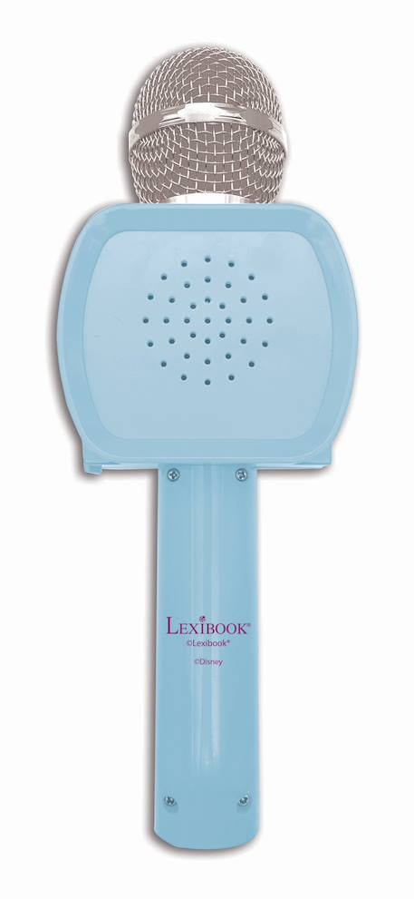 Micro karaoké sans fil reine des neiges avec enceinte bluetooth MULTICOLORE 3 - vertbaudet enfant 