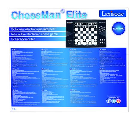 Chessman elite, jeu d'échecs électronique Noir 6 - vertbaudet enfant 
