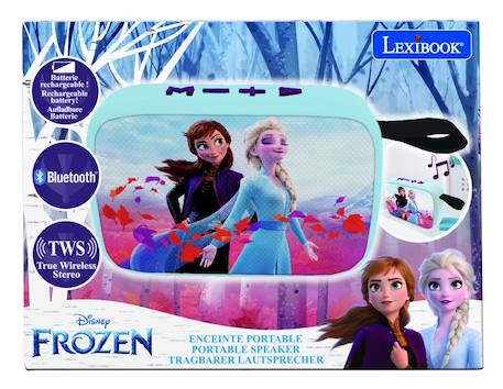 Enceinte bluetooth portable disney la reine des neiges MULTICOLORE 5 - vertbaudet enfant 