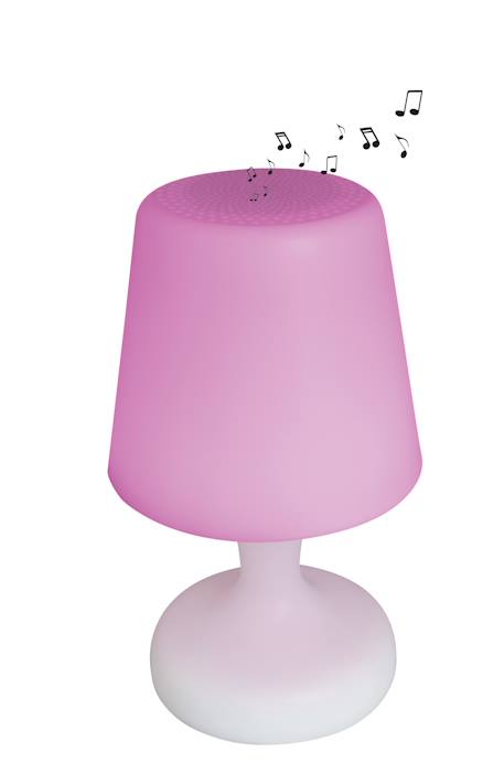 Lampe de table bluetooth multicouleurs waterproof Blanc 3 - vertbaudet enfant 