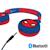 Casque 2 en 1 spiderman bluetooth et filaire avec limitation de son MULTICOLORE 2 - vertbaudet enfant 