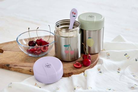 Boîte à repas isotherme happy fruits Vert 2 - vertbaudet enfant 