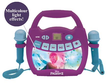 Enceinte bluetooth la reine des neiges avec micros MULTICOLORE 3 - vertbaudet enfant 