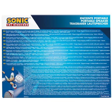 Enceinte bluetooth portable sonic MULTICOLORE 5 - vertbaudet enfant 