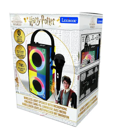Enceinte bluetooth portable avec micro et effets lumineux harry potter Noir 5 - vertbaudet enfant 