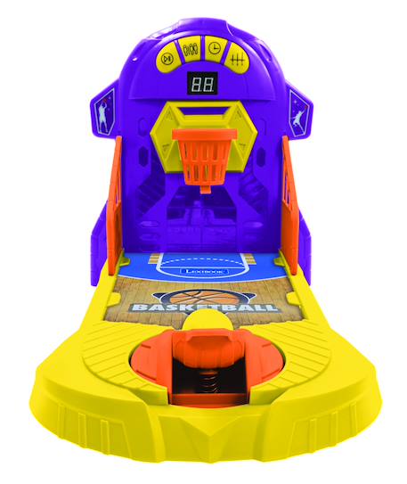 Jeu de basketball électronique avec effets lumineux et sonores Violet 2 - vertbaudet enfant 