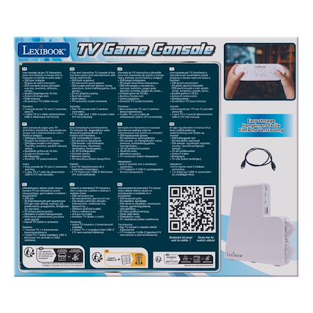 Console tv avec 250 jeux inclus MULTICOLORE 6 - vertbaudet enfant 