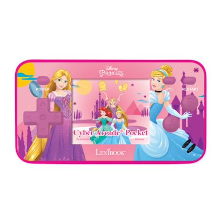 Mini console de jeux portable couleur disney princesse cyber arcade pocket MULTICOLORE 1 - vertbaudet enfant 