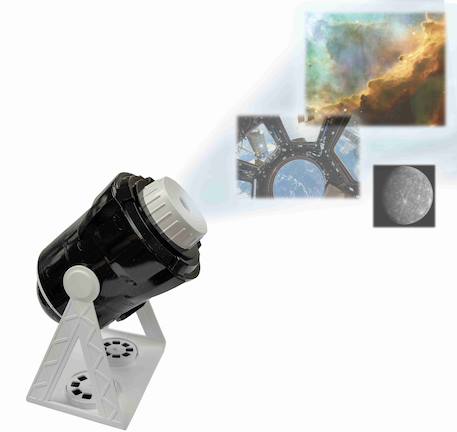Projecteur planetarium 360° bilingue carte des constellations et livret pédagogique (français/anglais) Noir 3 - vertbaudet enfant 